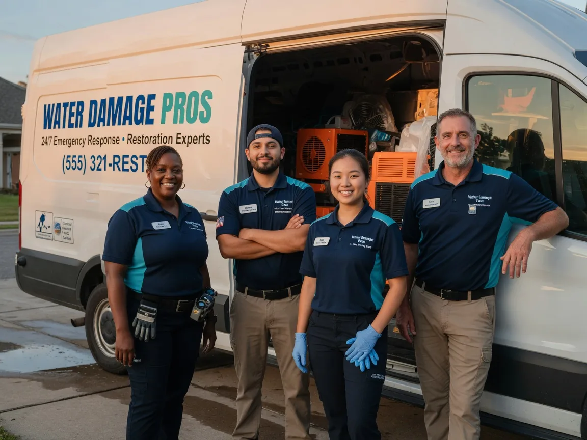 Water Damage Restoration company in Hemphill, TX